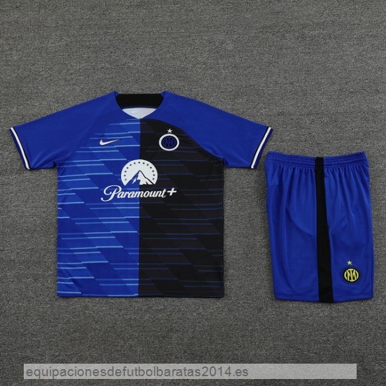 Nuevo Entrenamiento Conjunto Completo Inter Milan 23/24 Azul Baratas